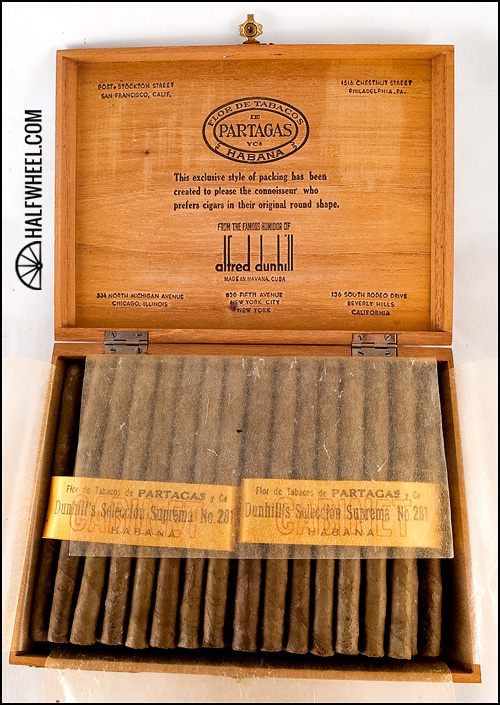 Partagas Dunhill Seleccion Suprema No 281 Box 6