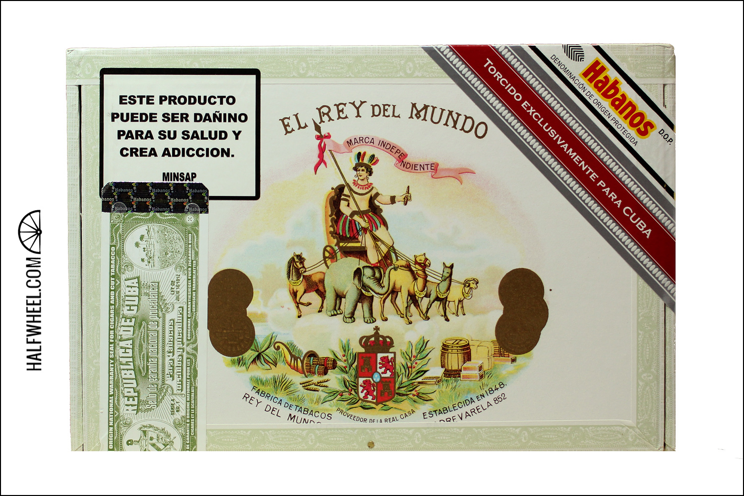 El Rey del Mundo Infantes ER Cuba 2013 Box 1